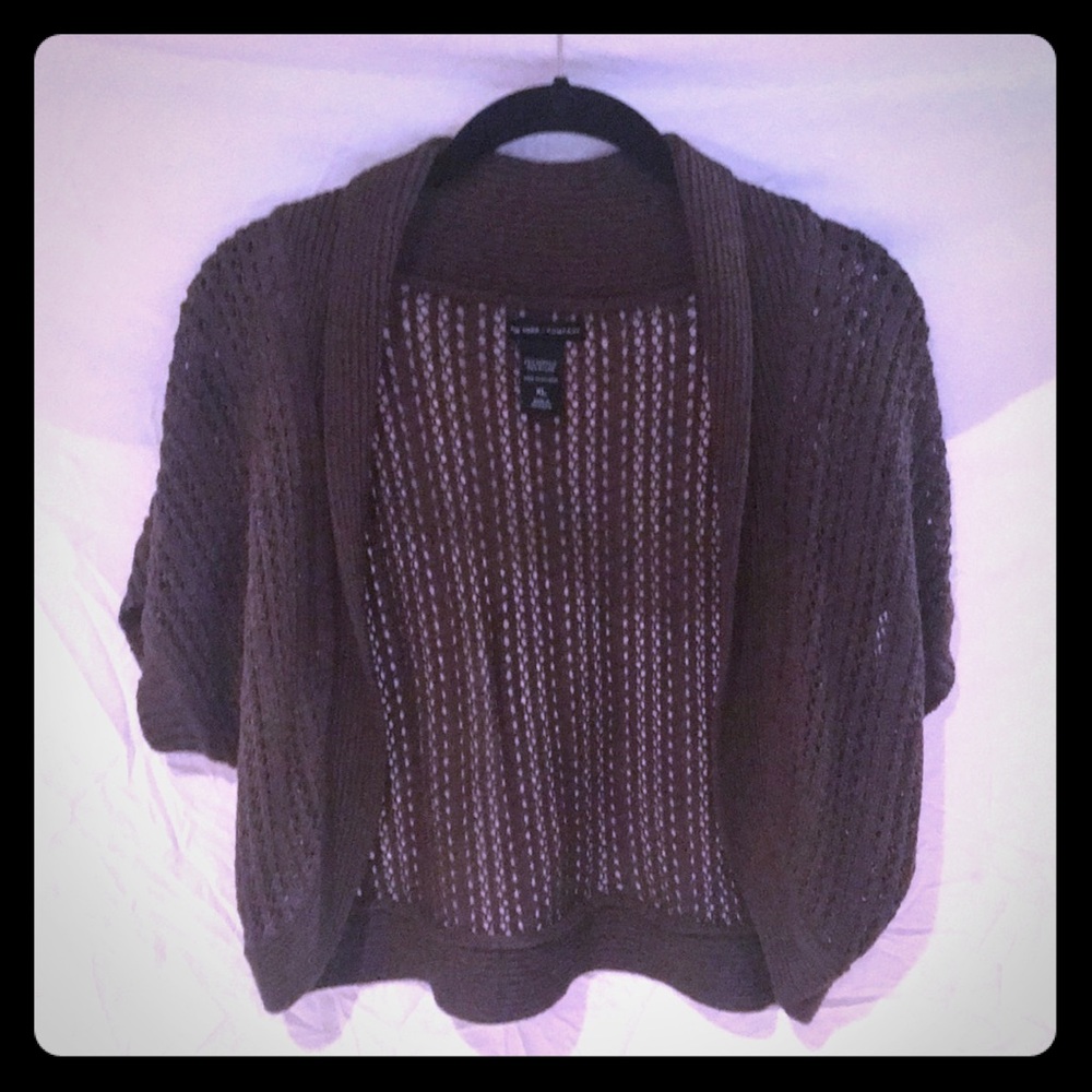 Chocolate Brown Shrug